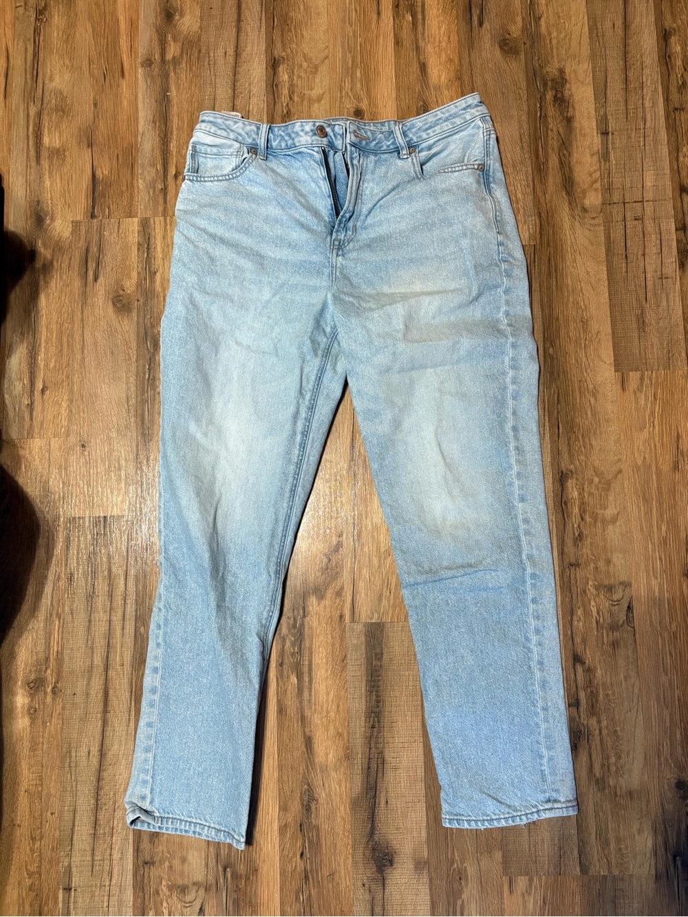American Eagle Outfitters Light Blue Mom Jeans Size 12